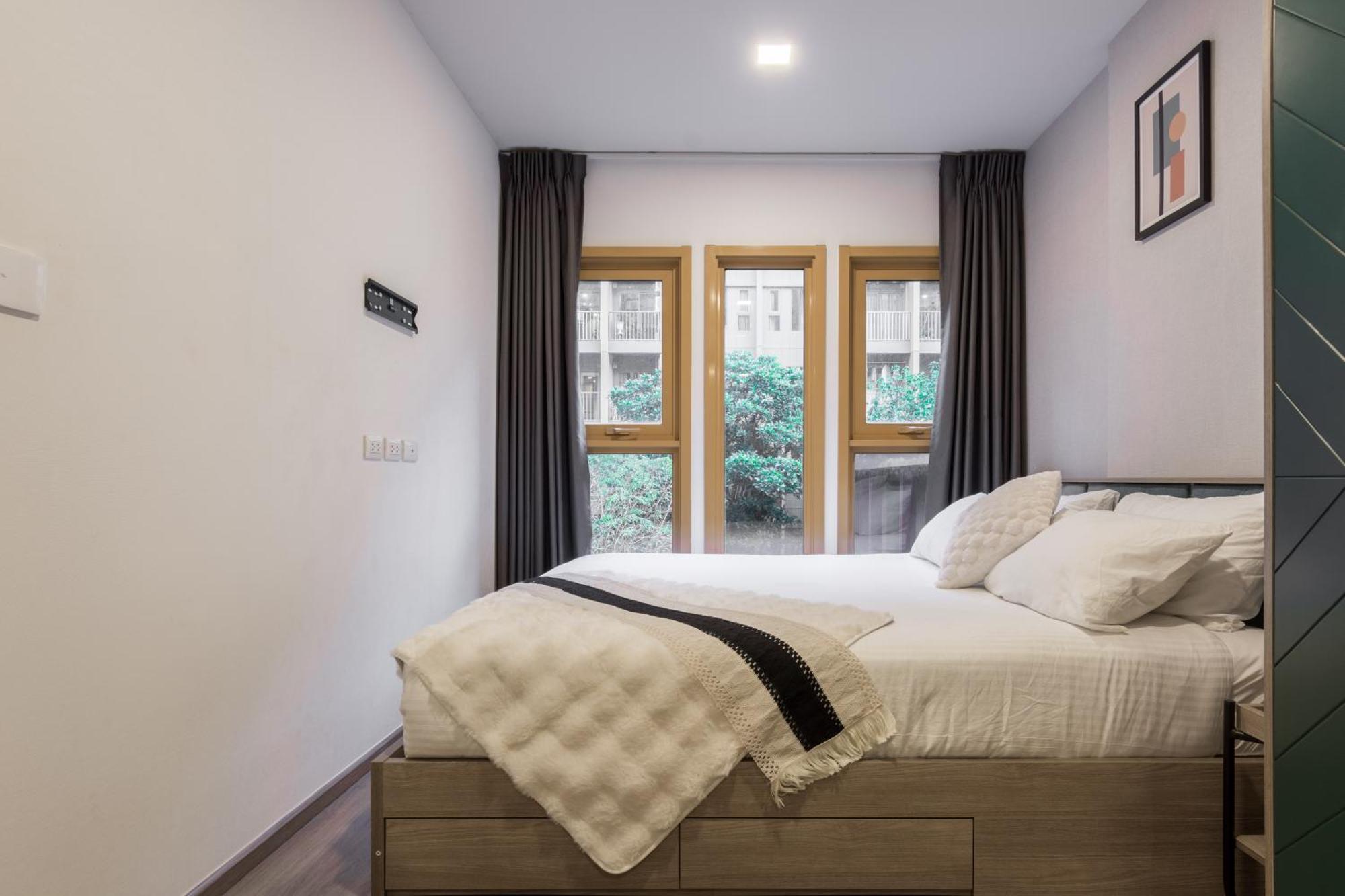 Ferienwohnung Brissluxe At Bts Onnut Sukumvit 50 Bangkok Exterior foto